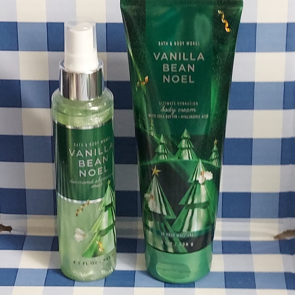 Bath & Body Works Vanilla Bean Noel Set - Green $36 + Tax MSRP